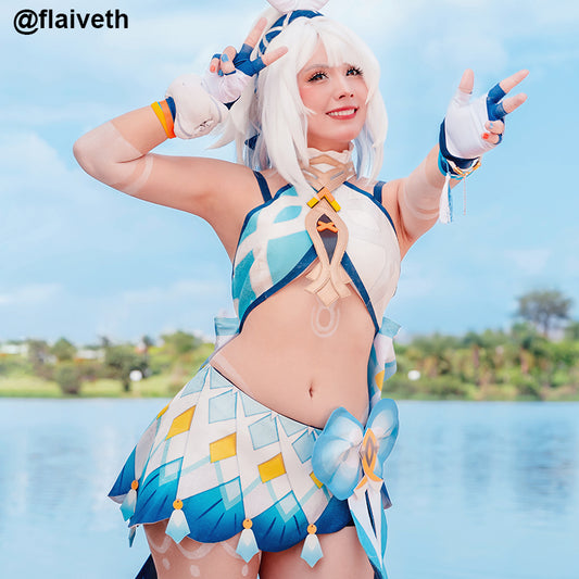 Genshin Impact Mualani Cosplay Costume