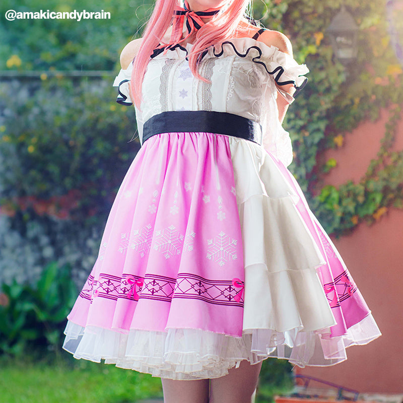 Infinity Nikki Pink Dress Cosplay Costume