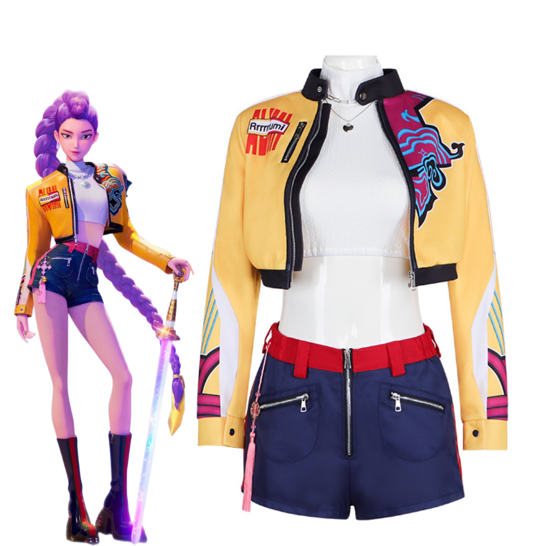 KPOP Demon Hunter Rumi Cosplay Costume