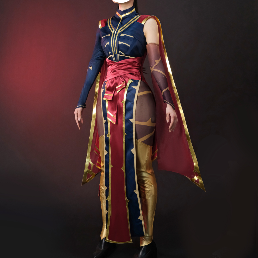 LOL League Of Legends Black Rose Prestige Katarina Cosplay Costume