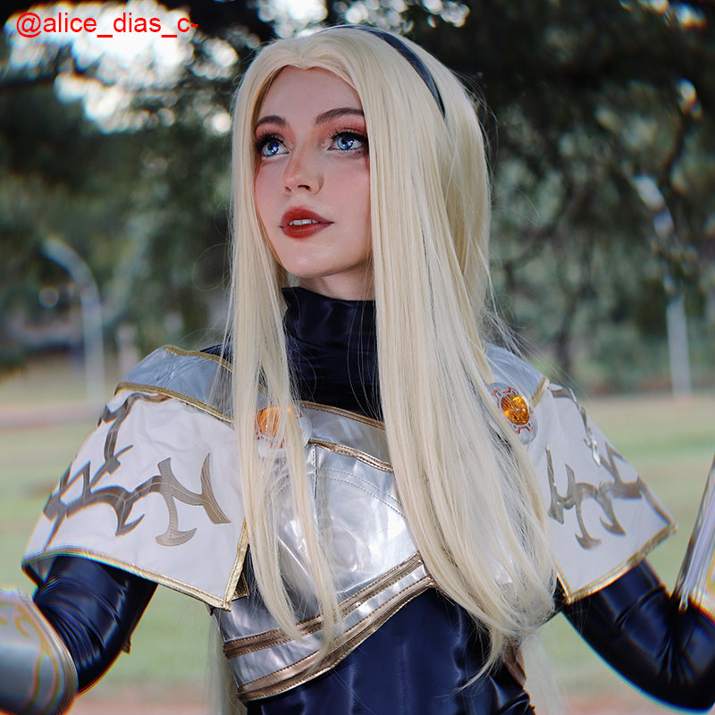 LOL the Lady of Luminosity Lux Cosplay Costume Luxanna Crownguard Cosplay