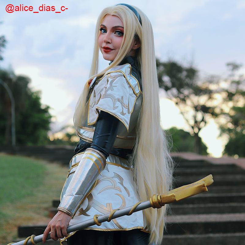 LOL the Lady of Luminosity Lux Cosplay Costume Luxanna Crownguard Cosplay