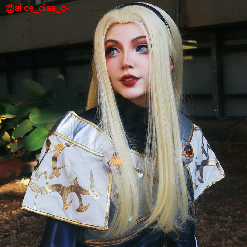 LOL the Lady of Luminosity Lux Cosplay Costume Luxanna Crownguard Cosplay