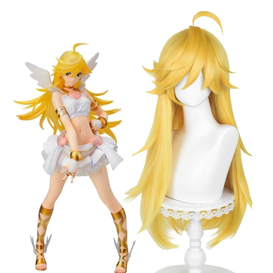 Rolecosplay Panty & Stocking with Garterbelt Panty Long Blonde Cosplay Wig