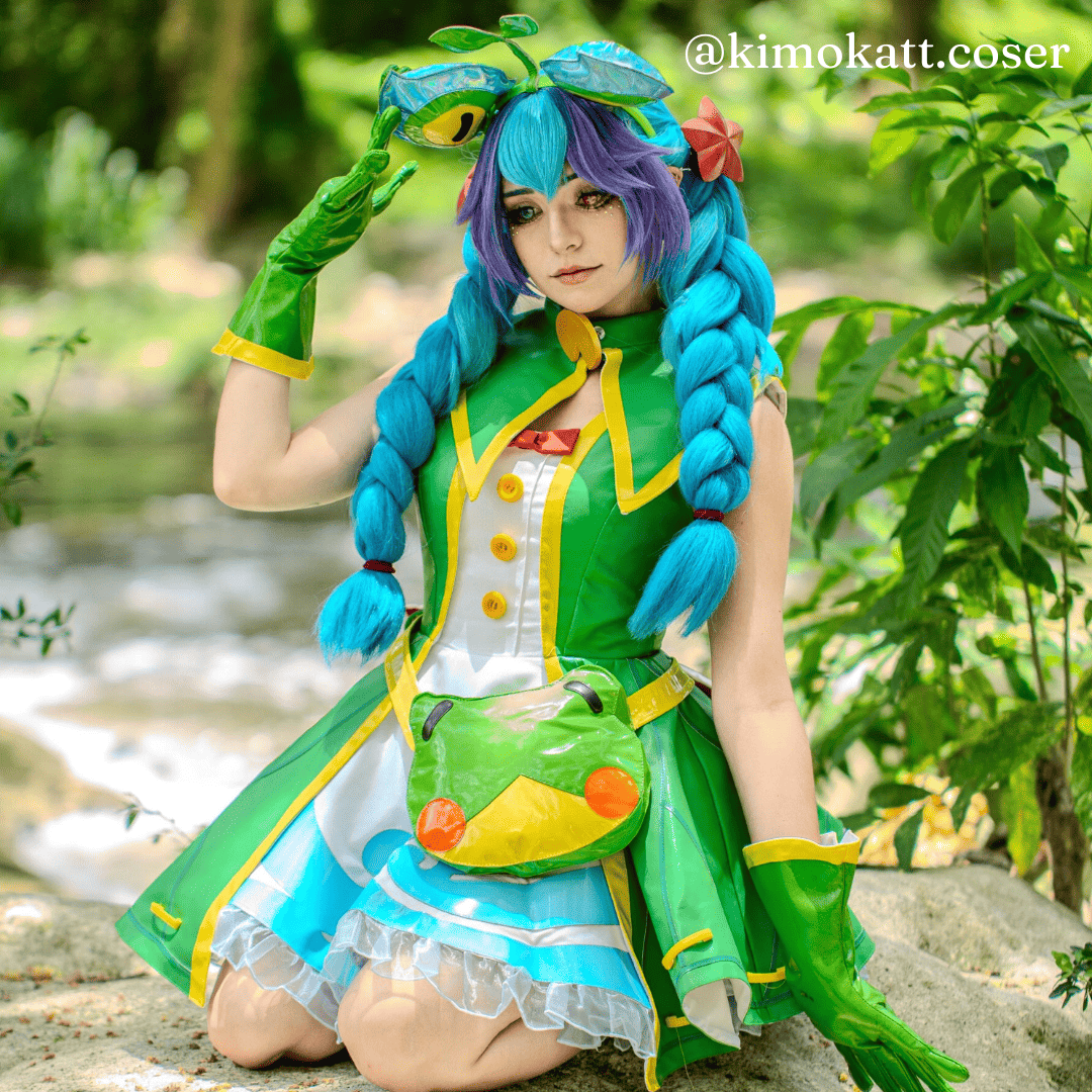 【Ready To Ship】Rolecosplay LOL Rain Shepherd Gwen Cosplay Costume