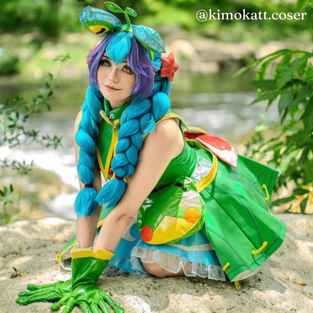 【Ready To Ship】Rolecosplay LOL Rain Shepherd Gwen Cosplay Costume