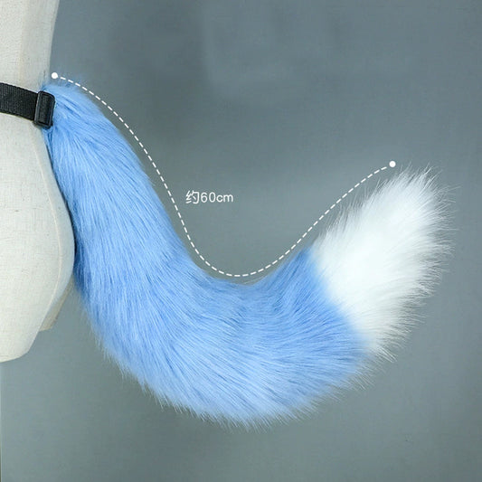 Rolecosplay Anime Fox Tail Cosplay Props Fur Tail 11 Colors