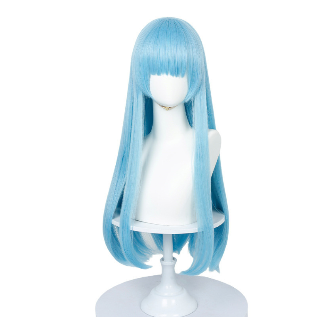 Rolecosplay Anime Witch Hat Richeh Blue Long Cosplay Wigs