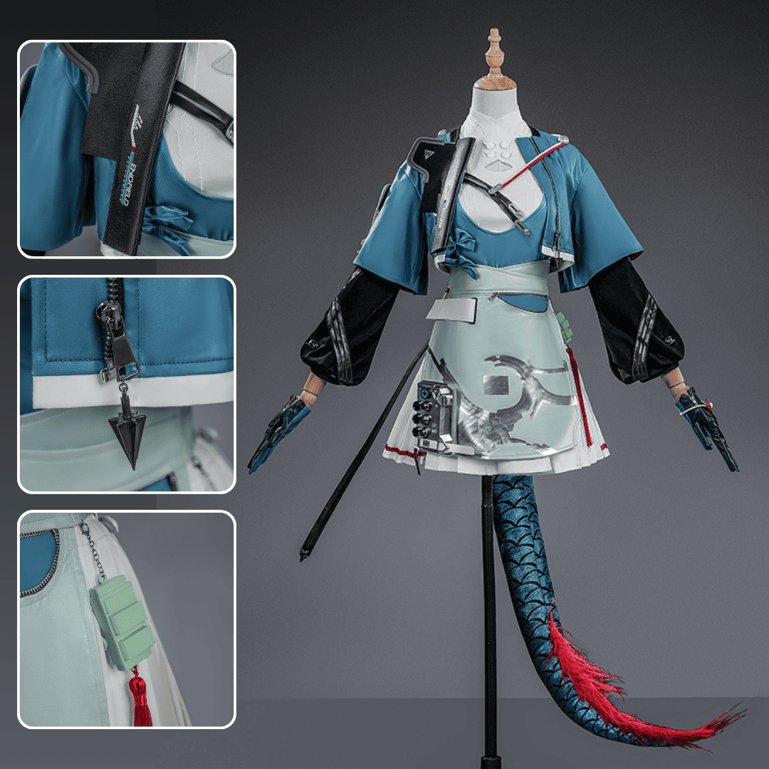 Rolecosplay Arknights Endfield Chen Qianyu Cosplay Costume