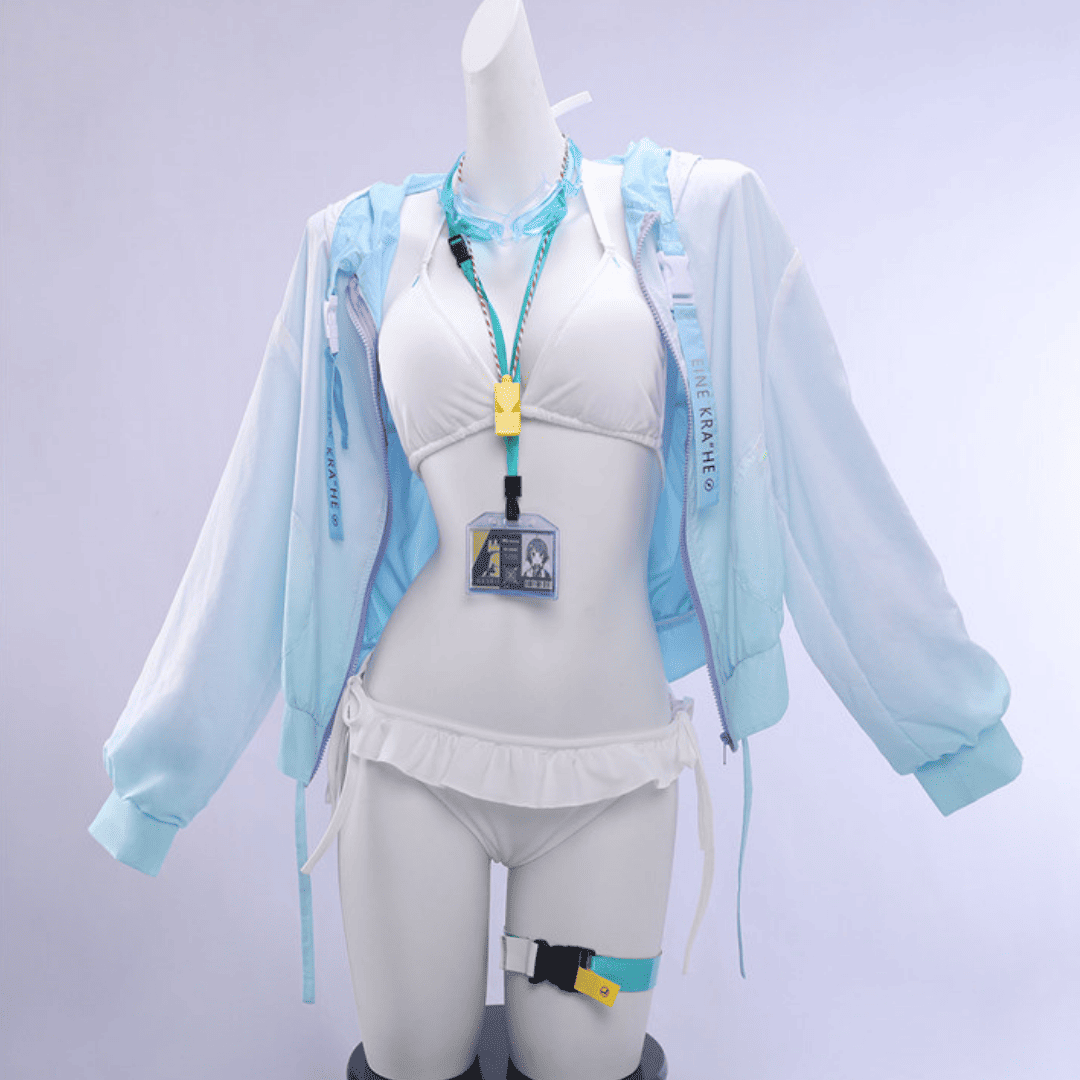 Rolecosplay Arknights La Pluma Swimsuit Cosplay Costume