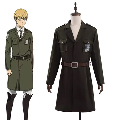 Rolecosplay Attack on Titan Levi Ackerman Cosplay Costume In Stock