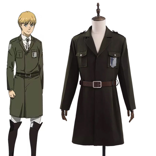 Rolecosplay Attack on Titan Levi Ackerman Cosplay Costume In Stock