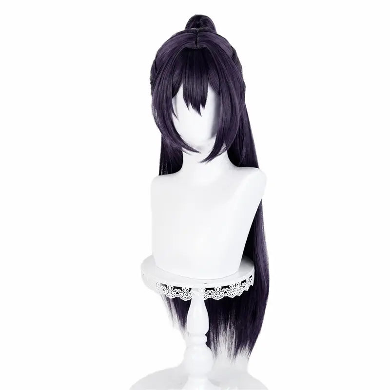Rolecosplay Dark Purple Long Ponytail Cosplay Wig