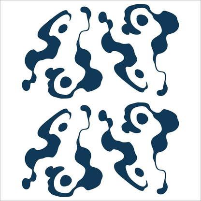 Rolecosplay Demon Slayer Cosplay Tattoos Character Forehead Marks & Body Art Stickers