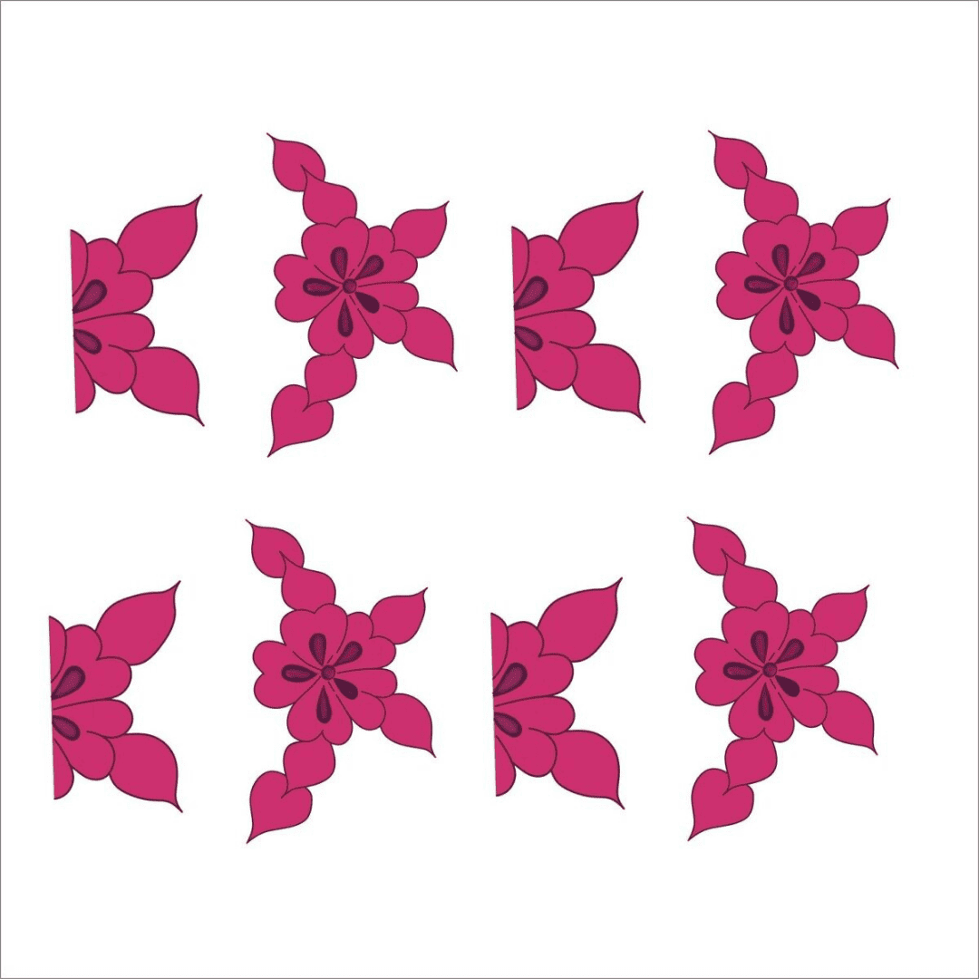 Rolecosplay Demon Slayer Cosplay Tattoos Character Forehead Marks & Body Art Stickers