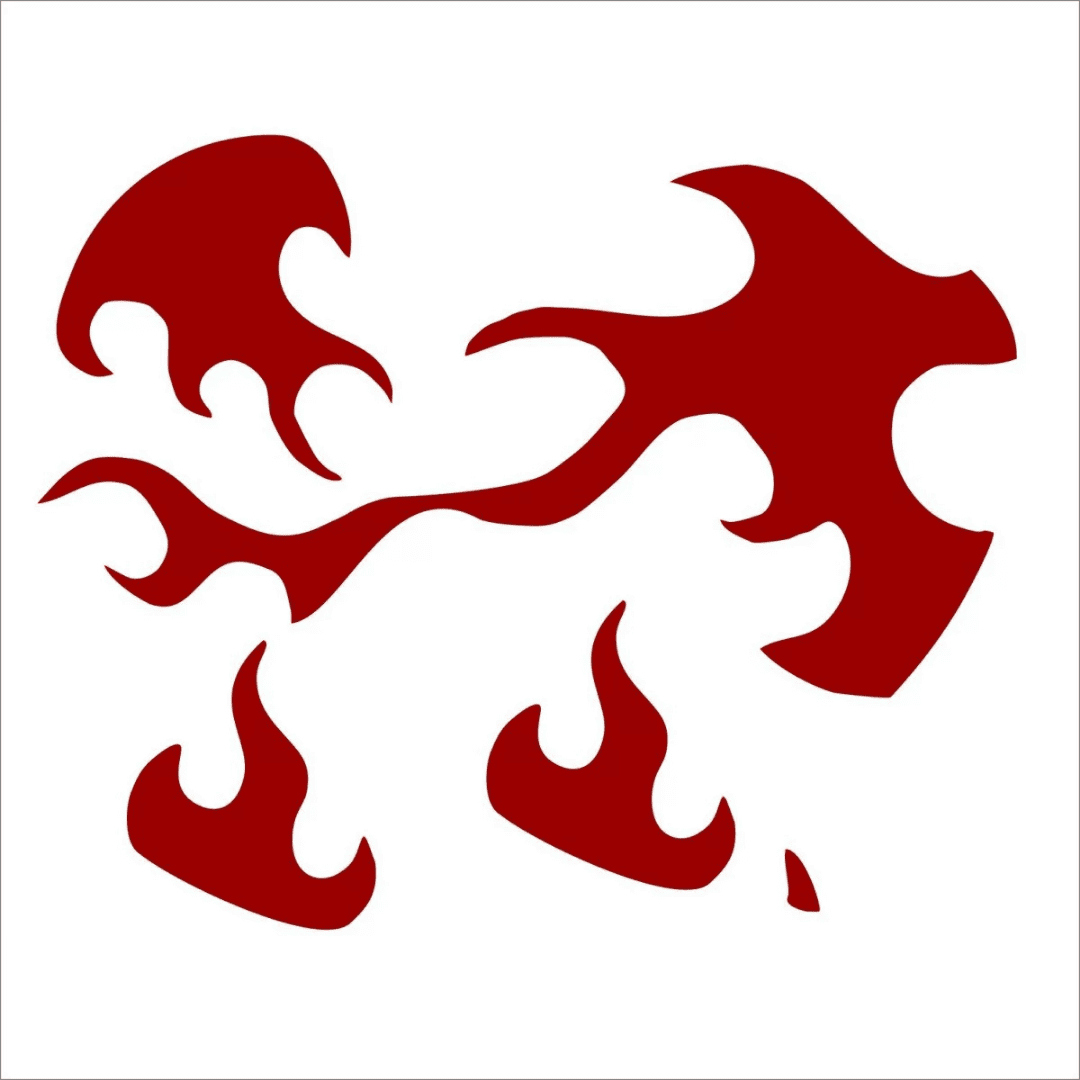 Rolecosplay Demon Slayer Cosplay Tattoos Character Forehead Marks & Body Art Stickers