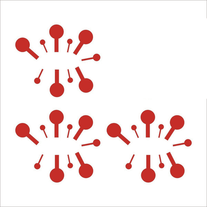 Rolecosplay Demon Slayer Cosplay Tattoos Character Forehead Marks & Body Art Stickers