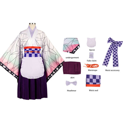 Rolecosplay Demon Slayer Kamado Nezuko Kochou Shinobu Kimono Cosplay Costume