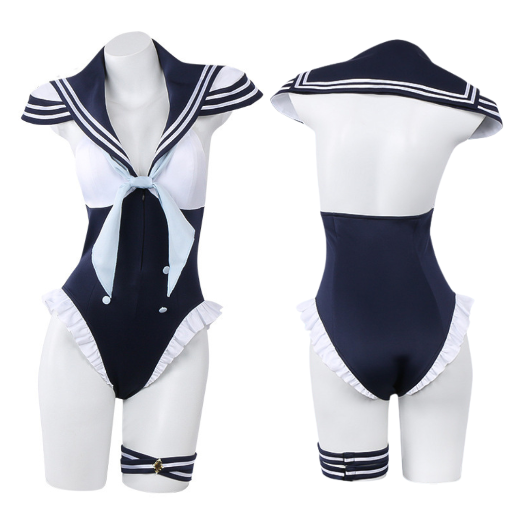 Rolecosplay Dress Up Doll Kitagawa Navy Style Swimsuit Anime Cosplay Costume