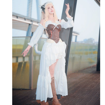 Rolecosplay FFXIV Neo Ishgardian Healing Cosplay Costume