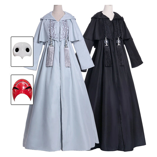Rolecosplay FFXIV Ancient Cosplay Costume Black Set