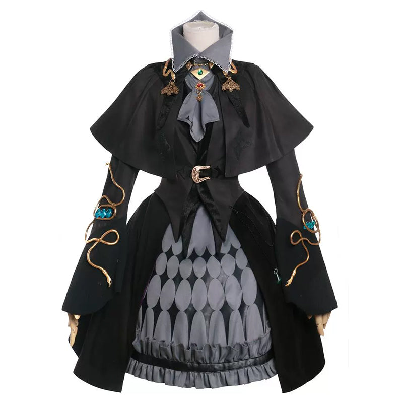 Rolecosplay FFXIV Wicce Cosplay Costume Black Set
