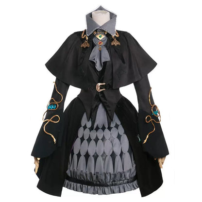 Rolecosplay FFXIV Wicce Cosplay Costume Black Set