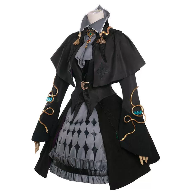 Rolecosplay FFXIV Wicce Cosplay Costume Black Set