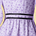 Rolecosplay Fern Cosplay Costume Purple Floral Dress Frieren Cosplay Outfits