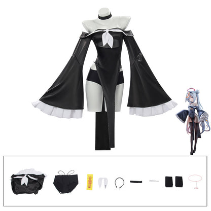 Rolecosplay Game Blue Archive Plana Halloween Dress Cosplay Costume