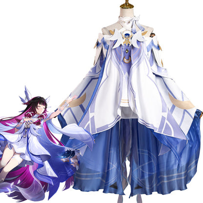 Rolecosplay Game Genshin Impact Columbina Women Dress Cosplay Costume