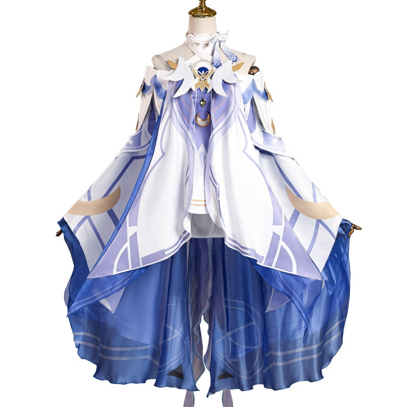 Rolecosplay Game Genshin Impact Columbina Women Dress Cosplay Costume