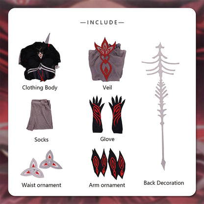 Rolecosplay Game Genshin Impact Ronova Cosplay Costume