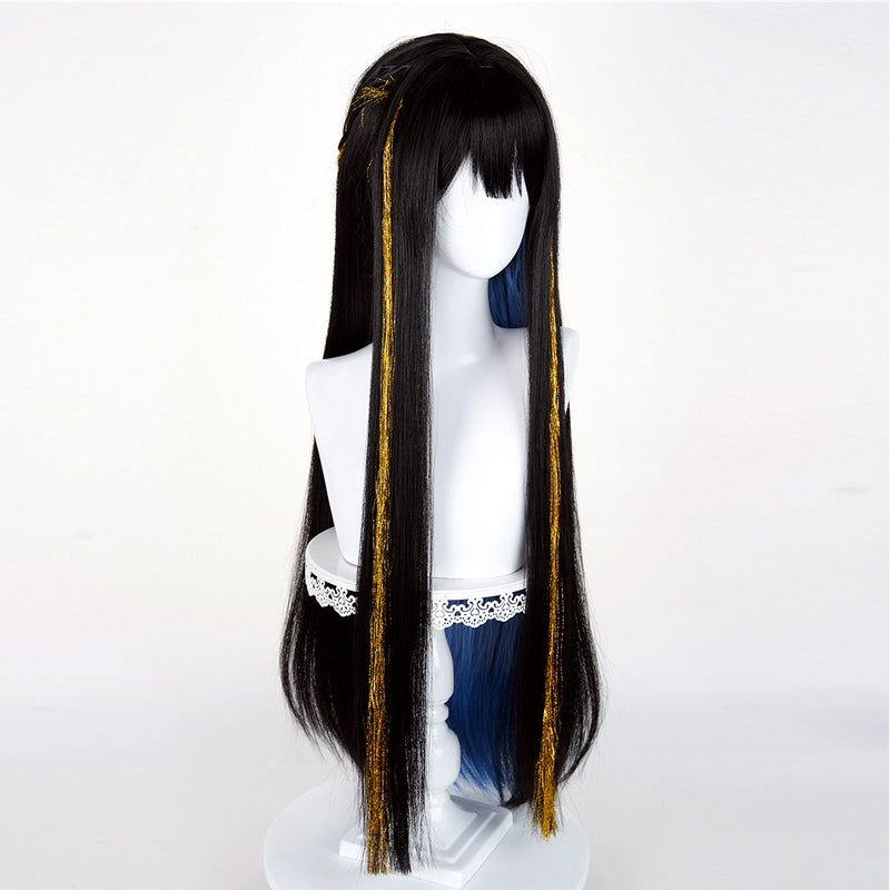 Rolecosplay Game Honkai: Star Rail Constance 90cm Mixed Black Cosplay Wig