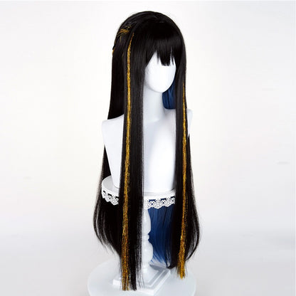Rolecosplay Game Honkai: Star Rail Constance 90cm Mixed Black Cosplay Wig