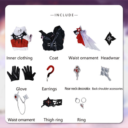 Rolecosplay Game Honkai: Star Rail Evernight Cosplay Costume