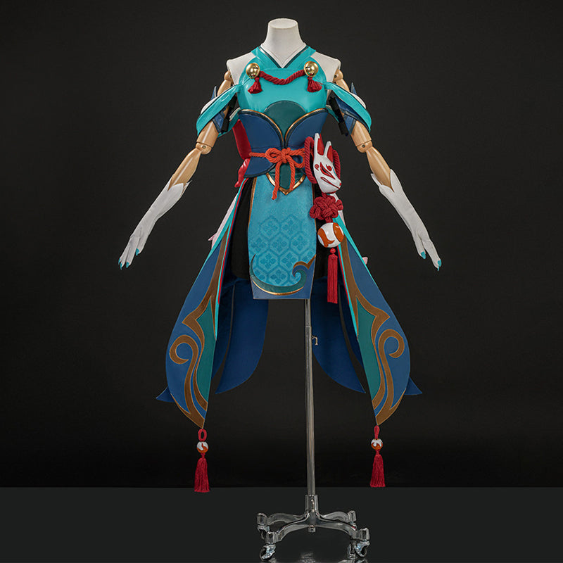 Rolecosplay Game Overwatch Inari Kiriko Cosplay Costume