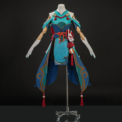 Rolecosplay Game Overwatch Inari Kiriko Cosplay Costume