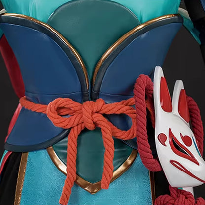 Rolecosplay Game Overwatch Inari Kiriko Cosplay Costume