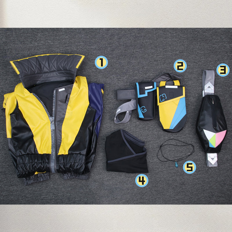 Rolecosplay Game Valorant Waylay Men Uniform Cosplay Costume