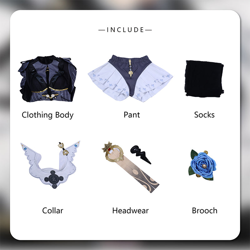 Rolecosplay Game Zenless Zone Zero Yi Xuan Women Dress Cosplay Costume