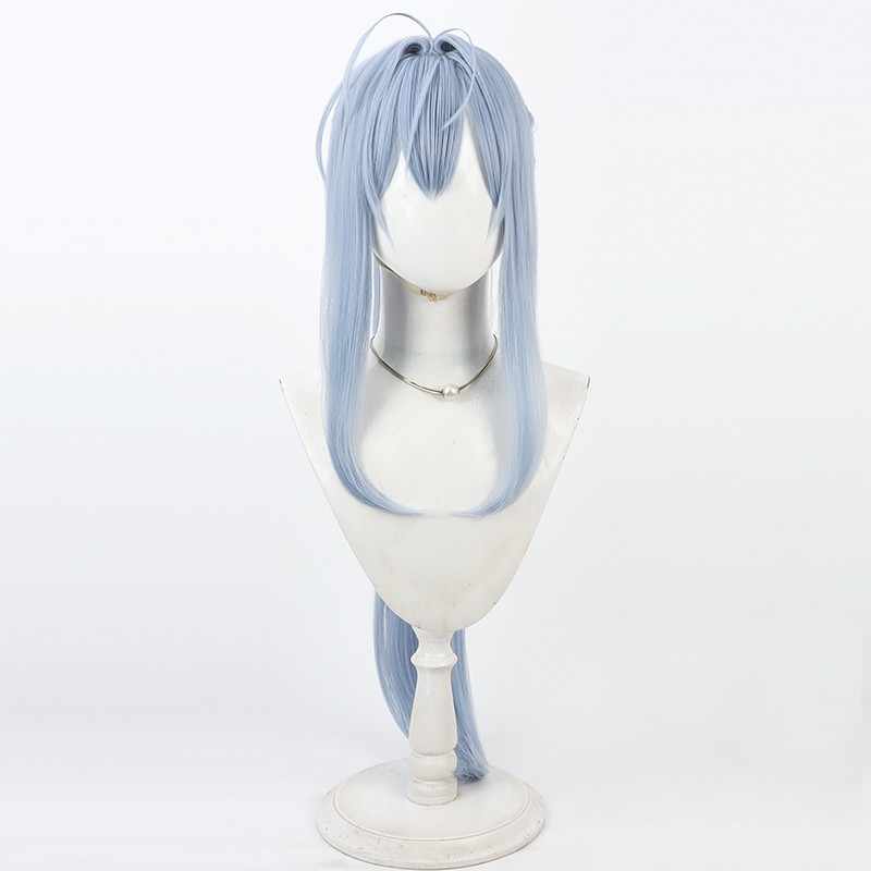Rolecosplay Goddess of Victory: Nikke Anchor Light Blue Ponytail Cosplay Wig
