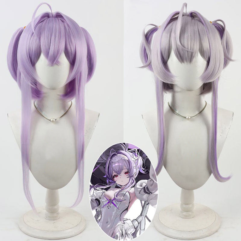 Rolecosplay Goddess of Victory: Nikke Liberalio Purple Cosplay Wig