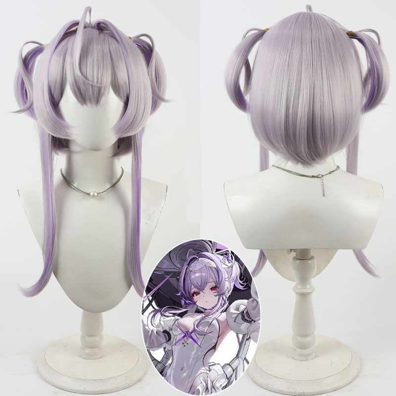 Rolecosplay Goddess of Victory: Nikke Liberalio Purple Cosplay Wig