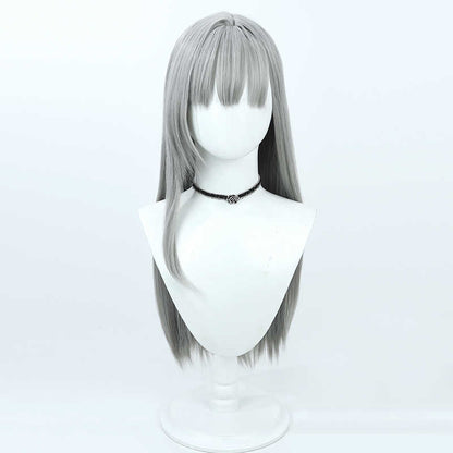 Rolecosplay Goddess of Victory: Nikke Modernia Long Gray Cosplay Wig