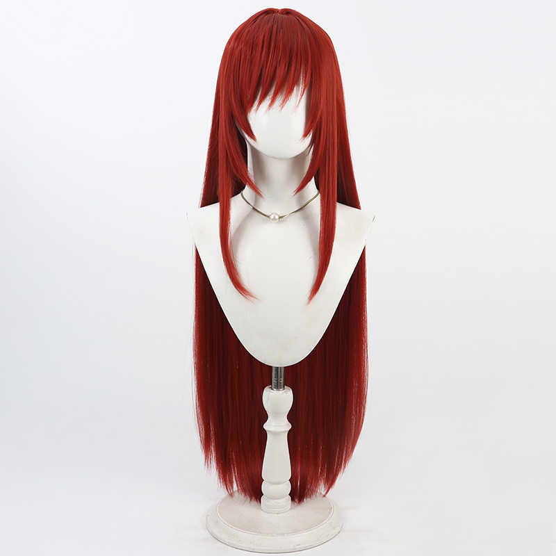 Rolecosplay Goddess of Victory: Nikke Rapi Long Red Cosplay Wig