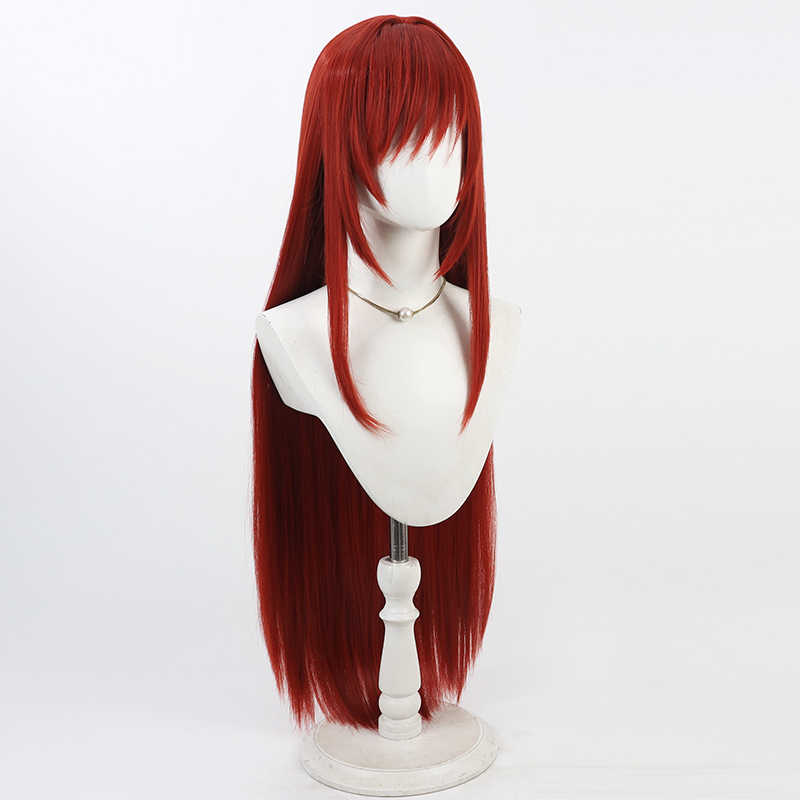 Rolecosplay Goddess of Victory: Nikke Rapi Long Red Cosplay Wig