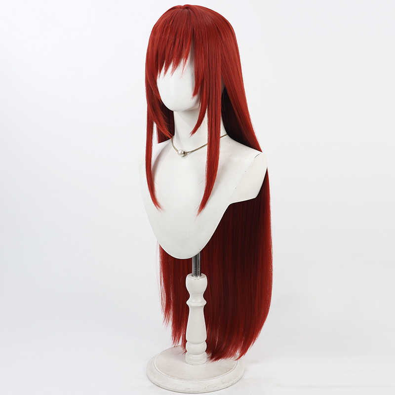 Rolecosplay Goddess of Victory: Nikke Rapi Long Red Cosplay Wig