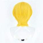 Rolecosplay Golden Yellow Short Layered Cosplay Wig