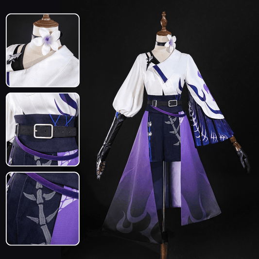 【Ready To Ship】Rolecosplay Honkai Star Rail Acheron Fanart Cosplay Costume